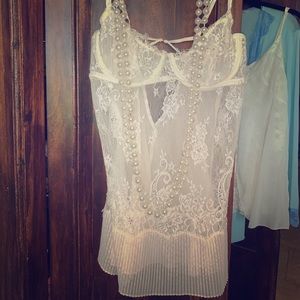 Victoria’s’s Secret sheer lace teddy babydoll